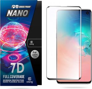 Crong Crong 7D Nano Flexible Glass - Szkło hybrydowe 9H na cały ekran Samsung Galaxy A71 / A81 / A91 / S10 LITE / NOTE10 LITE 6