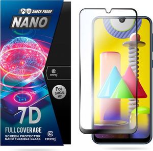 Crong Crong 7D Nano Flexible Glass - Szkło hybrydowe 9H na cały ekran Samsung Galaxy M31 6