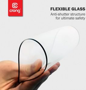 Crong Crong 7D Nano Flexible Glass - Szkło hybrydowe 9H na cały ekran Samsung Galaxy A21s 2