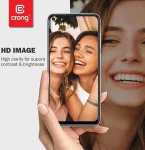 Crong Crong 7D Nano Flexible Glass - Niepękające szkło hybrydowe 9H na cały ekran iPhone 12 / 12 Pro 7