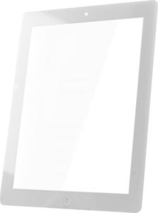 Panel Dotykowy do iPad 4 full front set biały 1