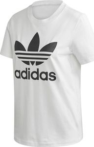 Adidas Koszulka damska adidas Trefoil Tee biała FM3306 : Rozmiar - 40 1
