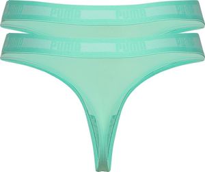 Puma Bielizna damska String 2P Hang miętowe 907631 01 : Rozmiar - XS 2