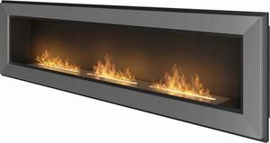 Simple Fire Biokominek do zabudowy/ do zawieszenia SIMPLE FRAME 1800 BLACK uniwersalny 13