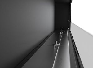 Simple Fire Biokominek do zabudowy/ do zawieszenia SIMPLE FRAME 1800 BLACK uniwersalny 5