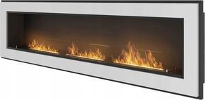 Simple Fire Biokominek do zabudowy/ do zawieszenia SIMPLE FRAME 1800 BLACK uniwersalny 10