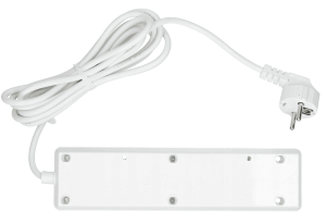Listwa zasilająca Plastrol PS-470 4 gniazda 3 m biała (PS-470WS/3) 2