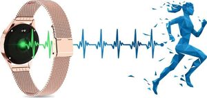 Smartwatch Rubicon RNBE45 Różowe złoto  (381622-uniw) 14