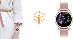 Smartwatch Rubicon RNBE45 Różowe złoto  (381622-uniw) 16