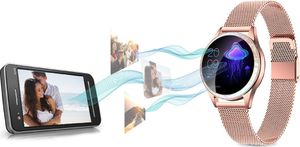 Smartwatch Rubicon RNBE45 Różowe złoto  (381622-uniw) 18