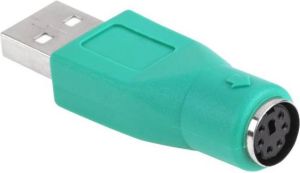 Adapter USB USB - PS/2 Zielony  (ZLA0502-1) 1