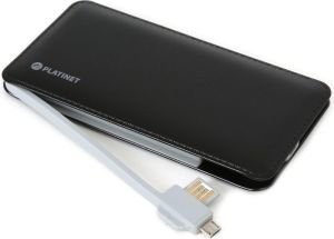 Powerbank Platinet Leather 6000 mAh Czarny  (PMPB60B) 3