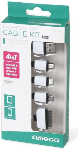 Kabel USB Omega USB-A - 1 m Czarny (OUCK4WB) 3