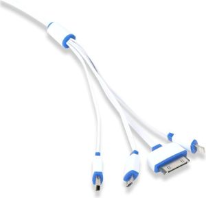 Kabel USB Omega USB-A - 1 m Niebieski (OUCK4WBL) 2