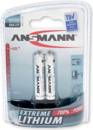 Ansmann Bateria Extreme AAA / R03 2 szt. 1
