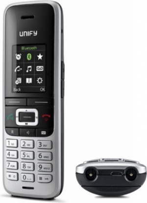 Telefon stacjonarny Unify Czarno-srebrny 3