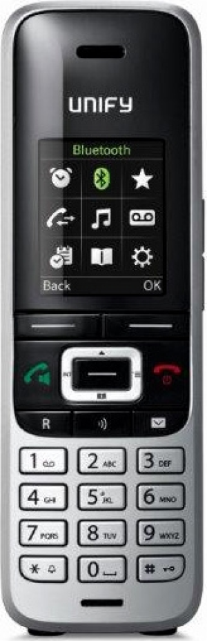 Telefon stacjonarny Unify Czarno-srebrny 4