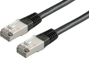 Roline PatchCord, Cat5e, FTP, 1m, czarny (21.15.0135) 1