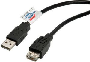 Kabel USB Roline USB-A - 3 m Czarny (11.02.8960) 1