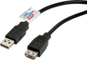 Kabel USB Roline USB-A - 1.8 m Czarny (11.02.8948) 1