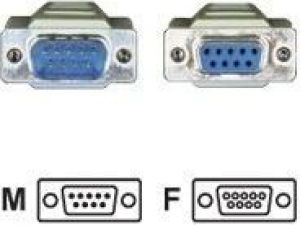 Roline DB-9 - DB-9, 6m, Szary (11.01.6260) 2