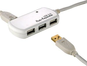 HUB USB Roline 4x USB-A  (12.04.1085) 2