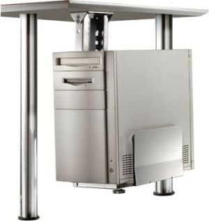 Uchwyt do komputera Roline uchwyt podbiurkowy PC srebrny (17.03.1128) 2