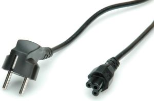 Kabel zasilający Roline schuko-C5, 1.8m, czarny (19.08.1028) 2