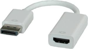 Kabel Roline DisplayPort - HDMI 0.15m biały (12.03.3134) 1