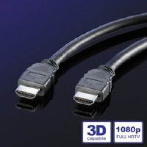 Kabel Roline HDMI - HDMI 1m czarny (11.04.5541) 1