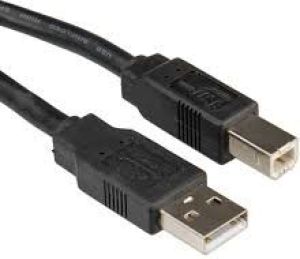 Kabel USB Roline USB-A - USB-B 1.8 m Czarny (11.02.8918) 1