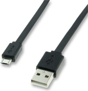 Kabel USB Roline USB-A - 1 m Czarny (11.02.8760) 1