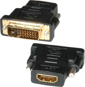Adapter AV Roline HDMI - DVI-D czarny (12.03.3116) 1