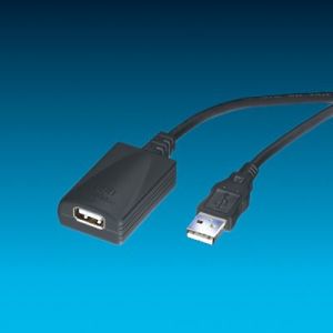 Kabel USB Roline USB-A - USB-A 2 m Czarny (12.04.1089) 1