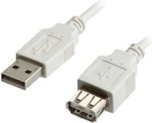 Kabel USB Value USB-A - 1.8 m Biały (11.99.8949) 1