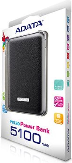 Powerbank ADATA PV120 5100 mAh Czarny 5