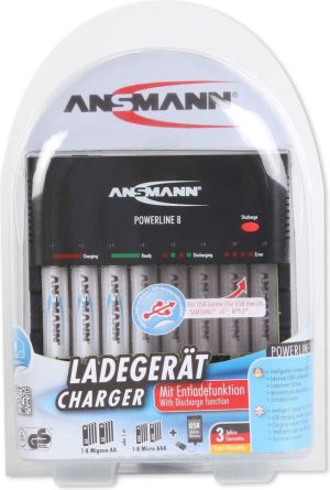 Ładowarka Ansmann Powerline 8 (1001-0006) 3