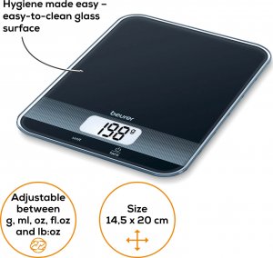 Waga kuchenna Beurer KS19 Black 5