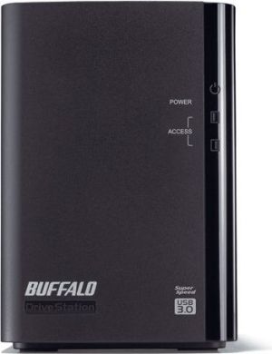 Dysk zewnętrzny HDD Buffalo HDD DriveStation Duo 8 TB Czarny (HD-WL8TU3R1-EB) 2