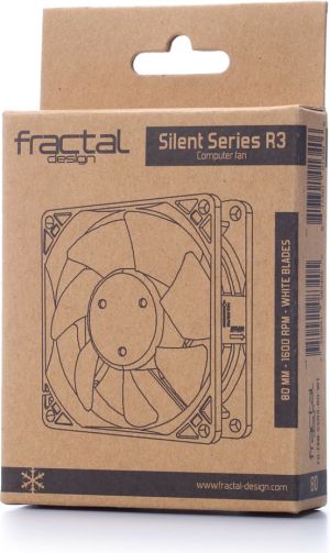 Wentylator Fractal Design Silent Series R3 80mm (FD-FAN-SSR3-80-WT) 2