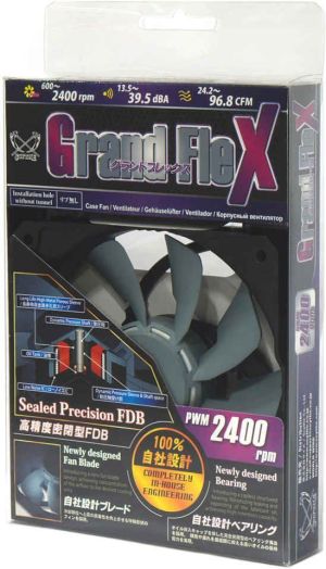 Wentylator Scythe Grand Flex PWM (SM1225GF12SH-P) 5