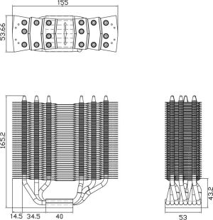 Chłodzenie CPU Thermalright Archon IB-E X2 (100700544) 12