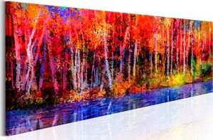 Artgeist Obraz - Kolorowe jesienne drzewa ARTGEIST 1