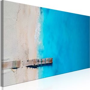 Artgeist Obraz - Morze i pomost (1-częściowy) wąski niebieski ARTGEIST 1