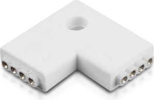 Whitenergy Złączka do taśm LED dwustronna 2x 4 pin żeński 2 sztuki (09807) 1