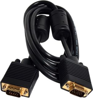 Kabel Art D-Sub (VGA) - D-Sub (VGA) 3m czarny (KABSVGA M/M 3M AL-OEM-2) 1