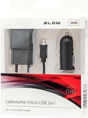 Ładowarka Blow M102 1x USB-A 2.1 A (75-863#) 1
