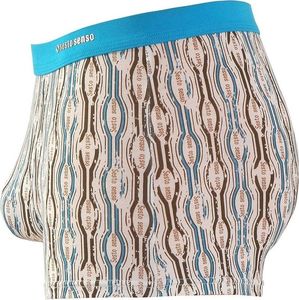 Sesto Senso Kolorowe bokserki męskie z delikatnego Micromodalu Funky r. L (108-5) 2