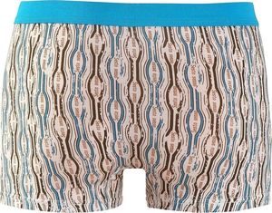 Sesto Senso Kolorowe bokserki męskie z delikatnego Micromodalu Funky r. L (108-5) 3
