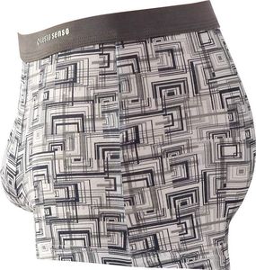 Sesto Senso Kolorowe bokserki męskie z delikatnego MICROMODALU FUNKY Sesto Senso M 3